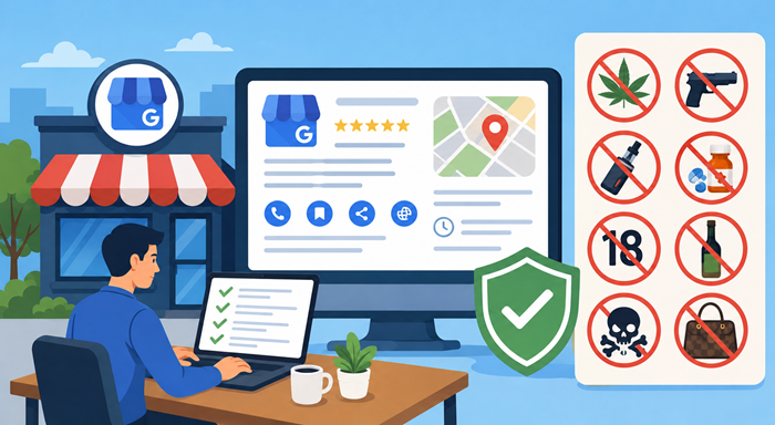 Google Business Profile Rules for Prohibited Products